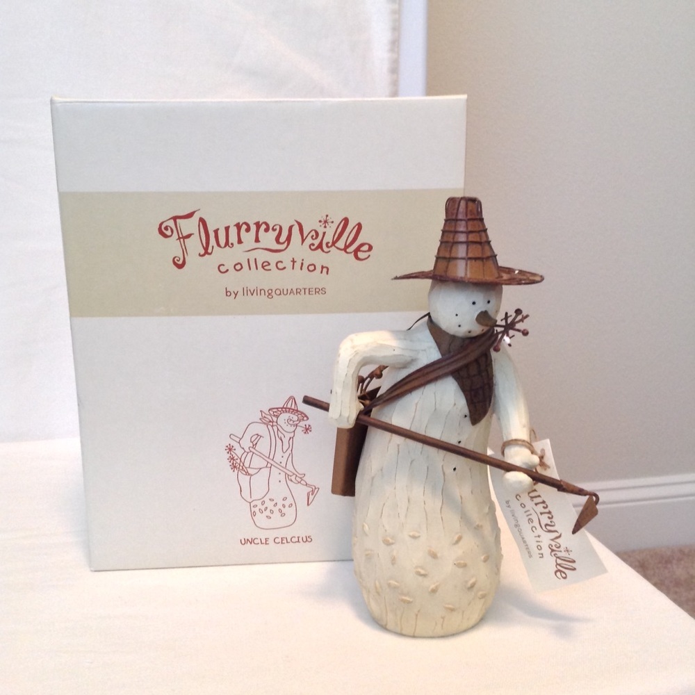 Flurryville Christmas Snowman - Uncle Celsius